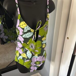 Floral Aerie One Piece Swimsuit